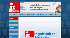 Desktop Screenshot of iz-regional.de